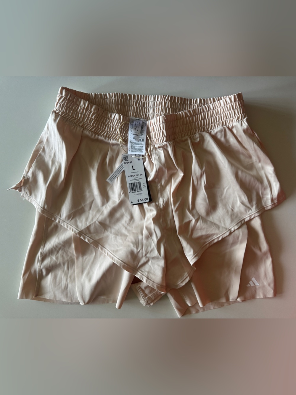 Adidas Women's Power Aeroready Two-in-one Shorts